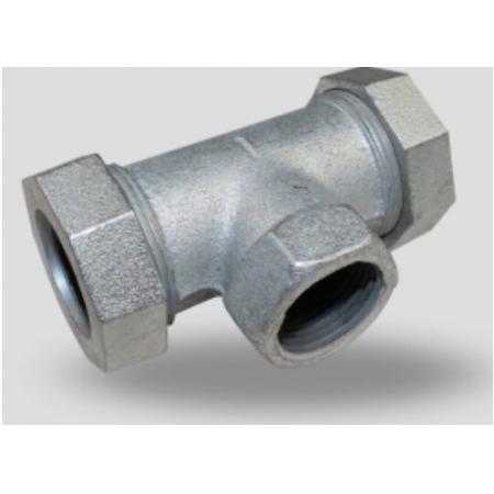 GLBO  鐵管漏水接頭6分25 32 40 快接三通DN20=6分