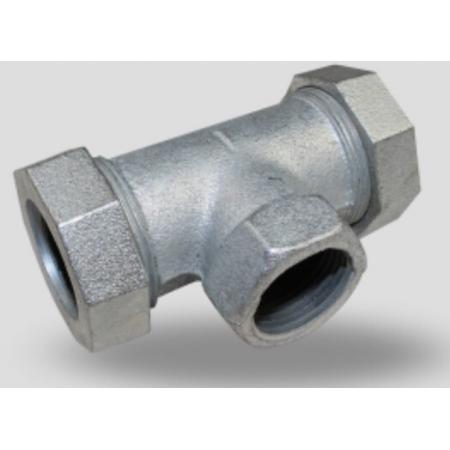 GLBO 鐵管漏水接頭4分25 32 40 快接三通DN15=4分