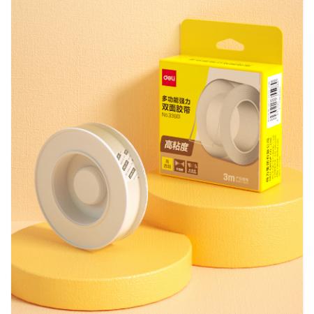 得力(deli)30mm*3m納米強(qiáng)力無(wú)痕魔力膠帶