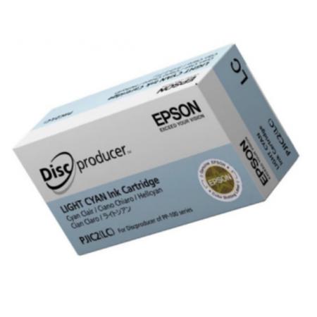 愛普生(EPSON) C13S020447原裝墨盒（適用PP-100III/100N/50II系列） PJIC5【淺青色墨盒】