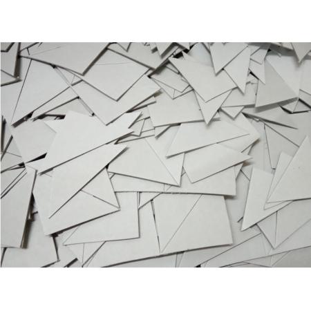 南山駒 憑證墊片（灰色）包/100張 7.5*7.5三角形
