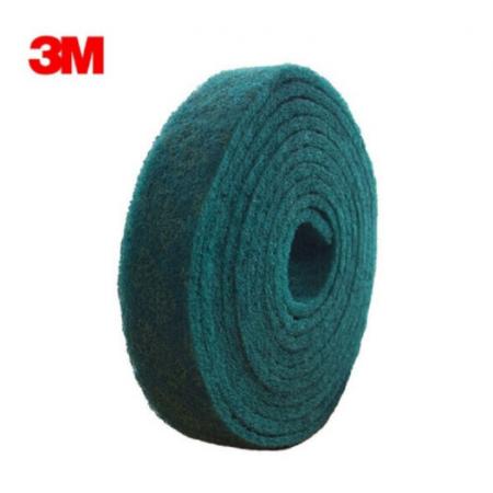 百潔布 3M 拉絲  9米綠色