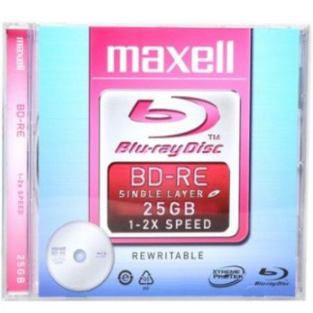 麥克賽爾（Maxell）BD-RE光盤 可擦寫空白光盤
