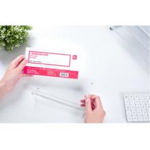 得力(deli)T型強磁吸附亞克力桌牌/桌牌架/臺卡 單面透明 辦公用品 50858