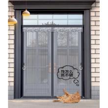 門簾	贛春	磁吸灰色金剛紗簾 85*200cm