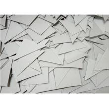 南山駒 憑證墊片（灰色）包/100張 7.5*7.5三角形