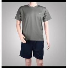 夢盛雅 夏季體能服速干透氣短袖+短褲 套裝