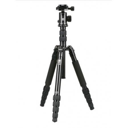 思銳（SIRUI）三腳架 E1005A+G12 含云臺佳能尼康單反相機三角架鋁合金 反折單反相