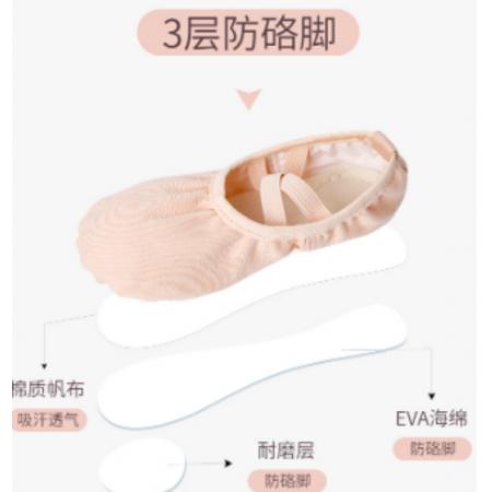 舞蹈鞋軟底練功鞋	智友	Z7601