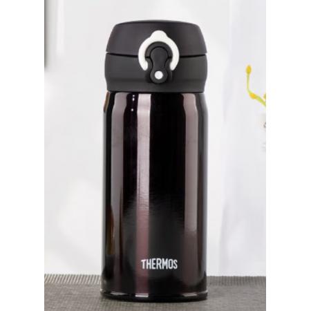 THERMOS膳魔師保溫杯350ml男女士車(chē)載不銹鋼系列保溫保冷杯JNL-351 DPL