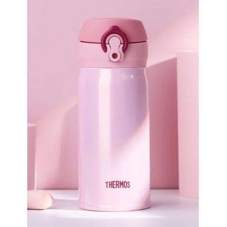 THERMOS膳魔師保溫杯350ml男女士車載不銹鋼系列保溫保冷杯JNL-351 PCH