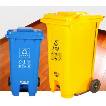 垃圾桶 綠色 60L 廚余垃圾桶
