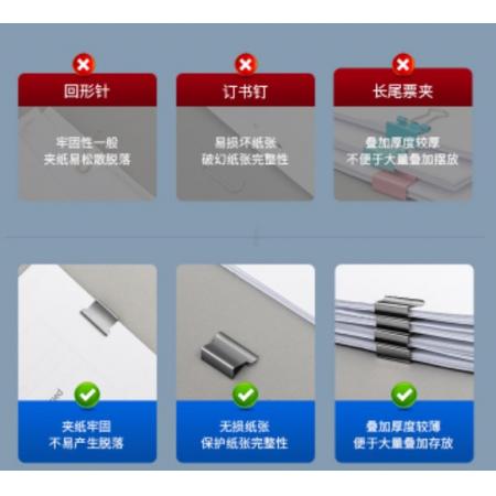 得力(deli)裝訂推夾器 學(xué)生辦公便攜裝訂器 可夾紙張數(shù)55張 透明藍(lán) 8597