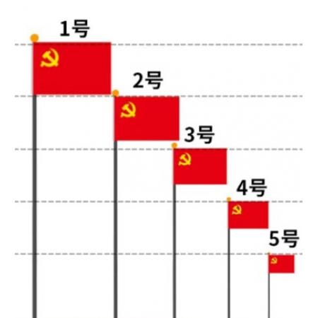 易利豐  黨旗 1號(hào)加厚納米防水 192*288cm