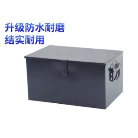 收納箱	援邦 噴塑黑色鐵皮  長(zhǎng)50*寬40*高40*厚1.0mm
