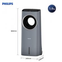 飛利浦（PHILIPS）空調(diào)扇無葉風(fēng)扇制冷變頻水冷落地扇加濕負離子凈化小冷風(fēng)機 ACR4146BX 