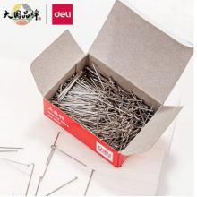 得力(deli)0016 2#24mm大頭針直別針 10盒裝