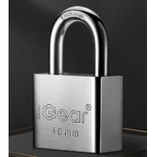 iGear 掛鎖 防水防銹門鎖工具鎖 家用學(xué)校商鋪門鎖小防盜窗鎖 30mm