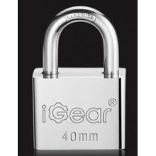 iGear 掛鎖 防水防銹倉庫車廂大門掛鎖 家用學(xué)校商鋪門鎖 防盜防撬鎖 40mm