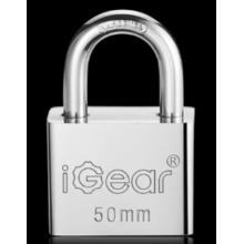 iGear 掛鎖 防水防銹倉(cāng)庫(kù)車廂大門(mén)掛鎖 家用學(xué)校商鋪門(mén)鎖 大防盜防撬鎖 50mm