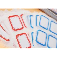 晨光(M&G)文具35*45mm/40枚藍(lán)框自粘性標(biāo)簽貼紙 YT-08