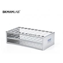 BKMAM  不銹鋼試管架 比色管架 23mm*50