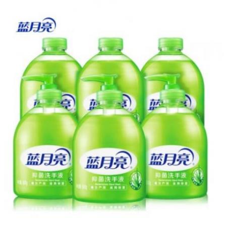 藍月亮 蘆薈抑菌洗手液套裝:洗手液瓶500g*3+補充裝500g*3