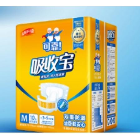 可靠吸收寶成人紙尿褲M碼	可靠	80片/包