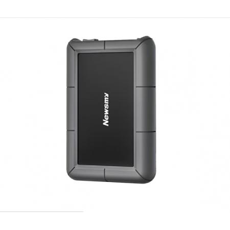 紐曼（Newsmy）4TB 移動硬盤 3.5英寸 桌面存儲 星際系列 USB3.0 硅膠保護 大容量存儲