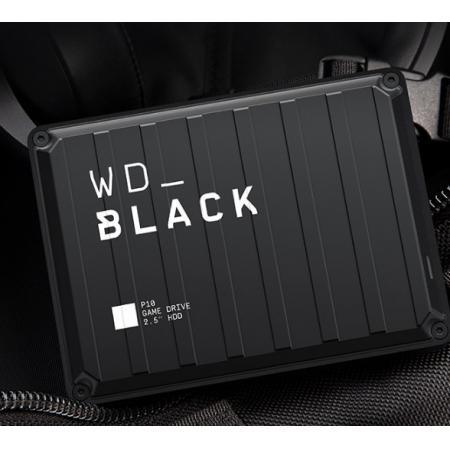 西部數(shù)據（WD）4TB 移動硬盤 P10 游戲高速存儲大容量機械硬盤ps5/xbox拓展外接外置手機筆記本電腦