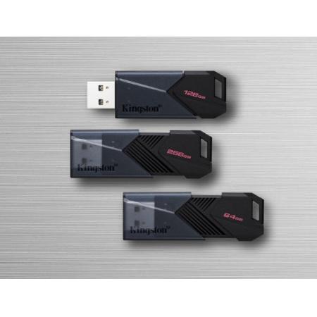  金士頓（Kingston）256GB USB3.2 Gen1 U盤 DTXON 大容量U盤 滑蓋設(shè)計 時尚便攜