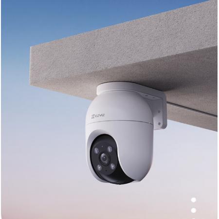 螢石 C8C 400萬攝像頭 無線WiFi 室外雙云臺360° 防水防塵監(jiān)控 手機(jī)遠(yuǎn)程 人形檢測 全彩夜視