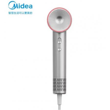 美的（Midea）高速吹風(fēng)機(jī)家用吹風(fēng)筒/大功率/高濃度負(fù)離子護(hù)發(fā)/大風(fēng)力速干/低噪/送禮盒裝電吹風(fēng)FG208-星光銀