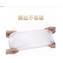 億優(yōu)信辦公室酒店賓館家用加厚平口白色垃圾袋45*50CM（100只）