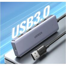 綠聯(lián) USB3.0分線器擴展塢一分四 延長線帶供電口1.5米