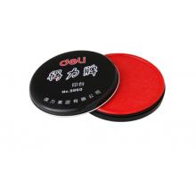 得力（deli） 印臺/印泥/印油（紅）9860