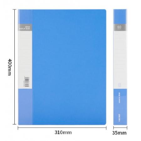 文件資料冊60頁	得力 5005ES藍(lán)色