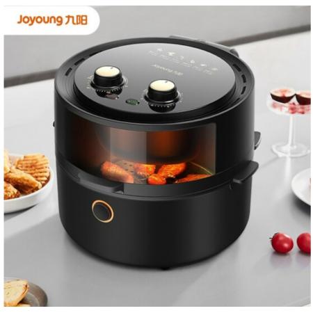 九陽（Joyoung）家用多功能 空氣炸鍋 不沾易清洗 準(zhǔn)確定時 低脂 無油煎炸 5.5L大容量 KL55-VF511