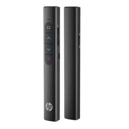 惠普ppt翻頁筆激光筆 黑色充電款