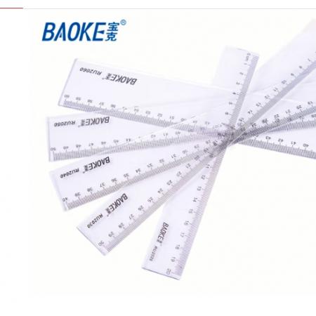 寶克（BAOKE） 塑料直尺 學(xué)生尺子  60CM