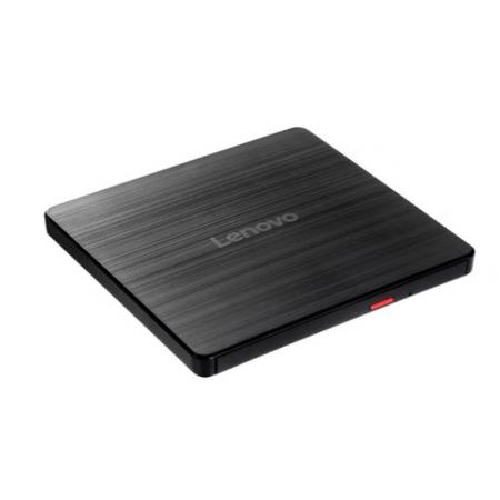 聯(lián)想（Lenovo）8倍速 外置光驅(qū) 外置DVD刻錄機(jī) 移動(dòng)光驅(qū) 外接光驅(qū) 黑色(兼容Windows/蘋果MAC雙系統(tǒng)/GP70N)