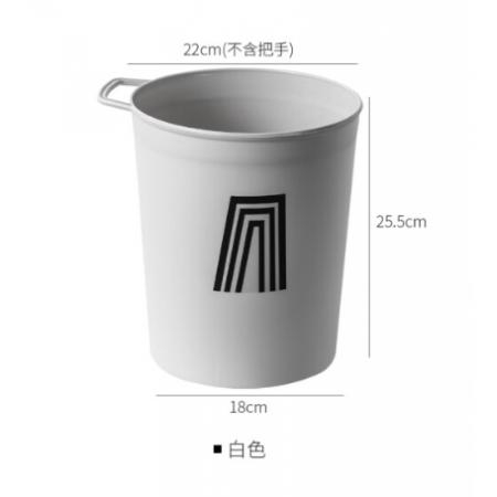 斯威諾 垃圾桶	國(guó)產(chǎn)圓形塑料直徑22cm