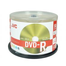 JVC /杰偉世 DVD-R 光盤/刻錄盤 16速4.7GB 檔案系列 桶裝50片 空白光盤 刻錄碟片