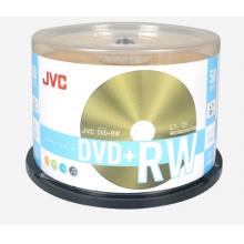 JVC /杰偉世 DVD+RW 可重復(fù)擦寫 刻錄光盤 4速4.7GB 空白碟片 刻錄碟片 50片桶裝