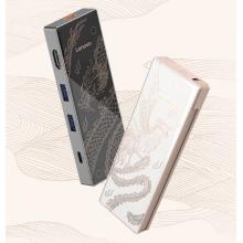 聯(lián)想（Lenovo）Type-C擴(kuò)展塢USB轉(zhuǎn)換器USB-C轉(zhuǎn)HDMI轉(zhuǎn)接頭4K投屏擴(kuò)展PD快充通用小新華為小米（龍鳳呈祥）