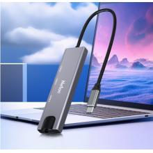朗科Type-c擴(kuò)展塢USB-C轉(zhuǎn)有線網(wǎng)卡千兆網(wǎng)線轉(zhuǎn)接頭拓展塢分線轉(zhuǎn)換器雷電3/4通用蘋果電腦MacBookPro華為筆記本