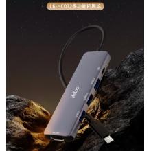 朗科Type-C擴(kuò)展塢蘋果電腦轉(zhuǎn)換器雷電4拓展塢USB-C3.0轉(zhuǎn)接頭HDMI分線器通用MacBookair華為筆記本配件iPadPro