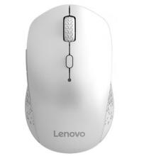聯(lián)想(Lenovo) 無線藍(lán)牙雙模鼠標(biāo) 藍(lán)牙5.0/3.0 便攜辦公鼠標(biāo) 人體工程學(xué)設(shè)計 Howard白色