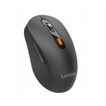 聯(lián)想(Lenovo) 無線藍(lán)牙雙模充電鼠標(biāo) 藍(lán)牙5.0/3.0 便攜辦公鼠標(biāo) 人體工程學(xué)設(shè)計 Howard2022款理性黑充電版