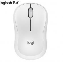 羅技（Logitech）M221 靜音鼠標 無線鼠標 辦公鼠標 對稱鼠標 帶無線微型接收器 米白色